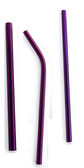 Life Without Waste Stainless Steel Straw, PURPLE