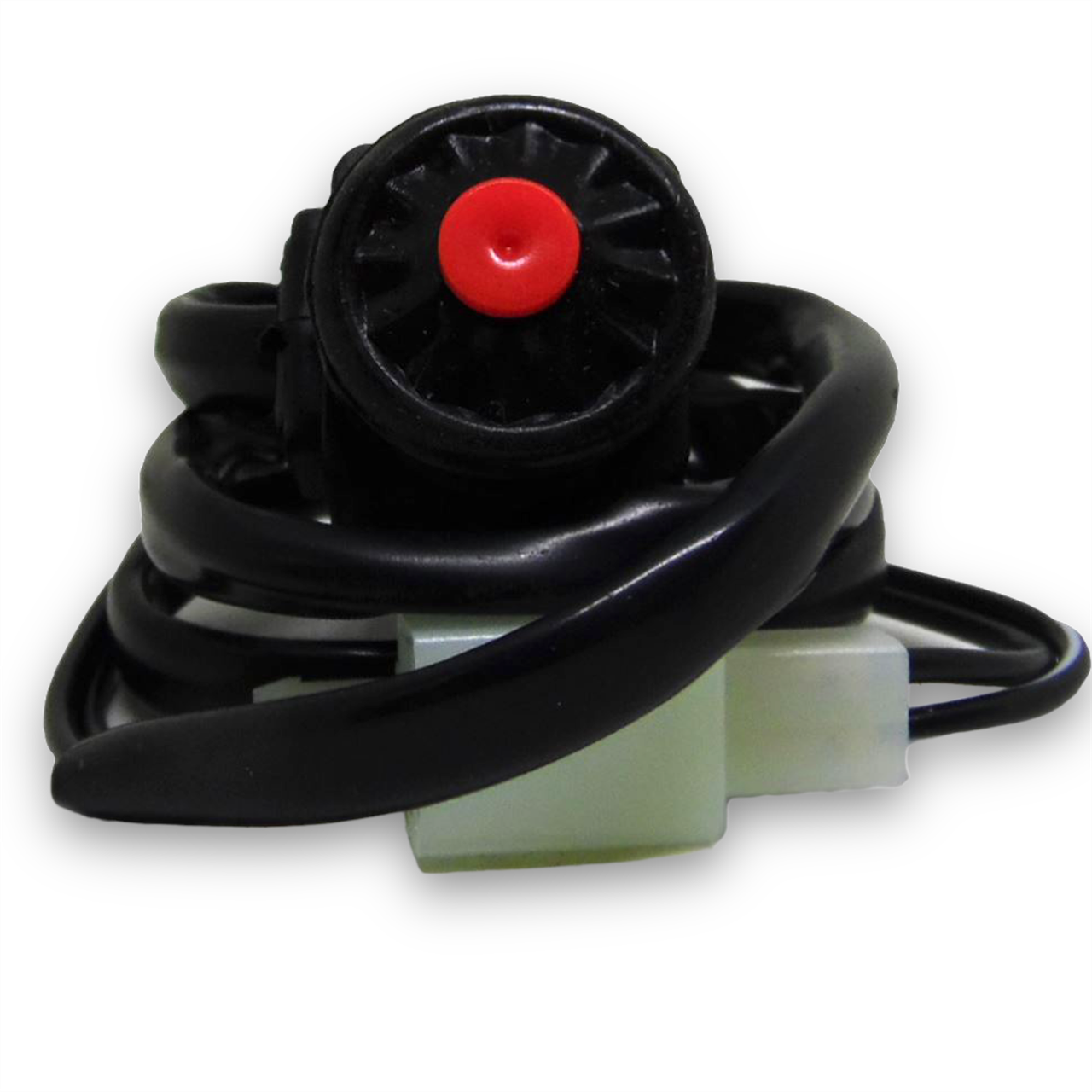 Plug Bit Bike Push Botton Pit Bike Kill Switch (Plug Connector) - Red Circles ...
