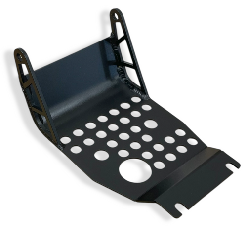 Black Kawasaki KLX110 Sump Guard