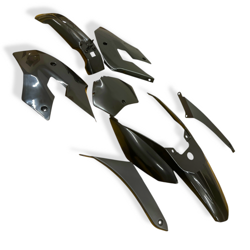 Black XTM PRO-RIDER 50cc Mini Dirt Bike Plastics