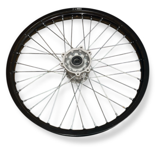 Black 21" 10Ten 250R / 250RX Pit Bike Front Wheel