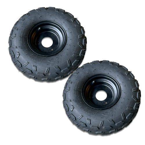 2x Quad Bike Wheel with Tyre - Size 145/70-6