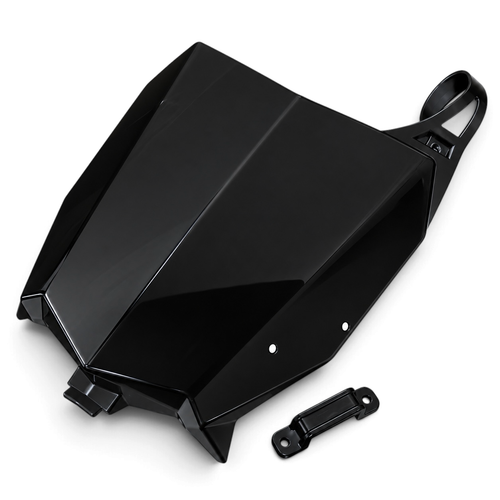 Honda CRF110F 2019-2022 Black Front Number Plate