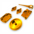 Gold CNC YX140 Pit Bike Engine Bling Kit