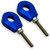 Blue 12mm Eyelet Pit Bike Chain Tensioners