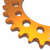 DEEP STATE 31 tooth 420 rear sprocket - Gold