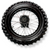 Black 12" SDG Pit Bike Rear Wheel With Tyre
