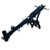 +3cm Extended Black Steel Monkey Bike Frame