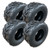 4x QUAD TYRE - SIZE 16 x 8 x 7