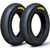Yellow 100/90 R12 Yellow120/80 R12 KingTyre Pair