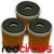 3x YZF250 OIL FILTER - View 2