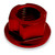 Red CNC SurRon Rear Axle Nut