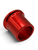 Red CNC Pit Bike Wheel Spacers 15mm x 27mm - View 10