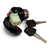 ATV Quad Bike 6 Pin Ignition Key & Barrel For Kazuma Meerkat 50cc