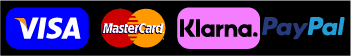 We accept Visa, Mastercard, PayPal
