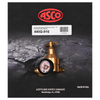 ASCO 440G-916 "B" Regulator w/Contents Gauge & 9/16" outlet