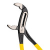 Klein Tools D50510 Classic Klaw Pump Pliers 10-Inch fully open jaw closeup