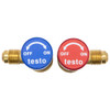 Testo 0554 3112 Refrigerant Charging Valve with Shutoff top