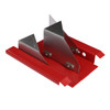 Malco DT2C Duct Board Cutting Tool bottom blade angle view