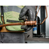 Milwaukee RLS Pivoting Press Ring clamping to copper