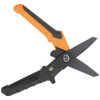 Klein Tools T2107 Compact Utility Shears back view open