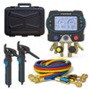 Sauermann Si-RM Smart Digital Manifold Kit with Wireless Temperature Clamps and CPS Ball Valve Hose Set