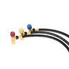 MalcoEdge SS3614 Safe Seal Hose Set red yellow blue ends