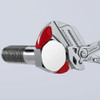 KNIPEX Jaw Protectors for 7-1/4" Pliers Wrench in use