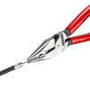 KNIPEX 7-1/4" Needle-Nose Combination Pliers in use
