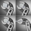 KNIPEX 12" Alligator Water Pump Pliers jaw opening