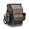 Veto Pro Pac SP-LD Compact Closed Top Tool Bag front handle down with side pouches