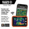 Klein Tools TI290 Professional Thermal Imaging Camera infographic