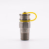 Pete's Plug #410 Stainless Steel Test Plug, 1/4" NPT, 1.5" Length, Nordel Core main view