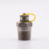 Pete's Plug #810 Stainless Steel Test Plug, 1/2" NPT, 1.5" Length, Nordel Core main view