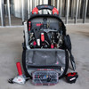Malco HVAC Pro Install & Service Tool Kit with Veto TECH PAC Backpack on ground open