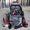 Malco HVAC Pro Ultimate Install & Service Tool Kit with Veto TECH PAC Backpack on ground open