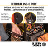 Klein Tools 62800BP Tradesman Pro XL Tool Bag Backpack external usb-c