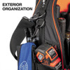 Klein Tools 62804 Tool Runner Compact Tool Bag exterior organization