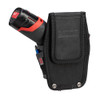 Veto Pro Pac DHX Compact Drill Holster back view with drill (not included)