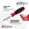 Wiha 77891 Soft Finish 11-in-1 Multi Bit Driver infographic