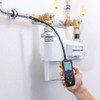 Testo 513 Combustible Gas Leak Detector with Flexible Probe in use