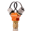 MalcoEdge HFY14 Hi-Flow Y Branch left angle view