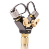 MalcoEdge HFYV38 Dual-Valve Hi-Flow Y Branch right angle view