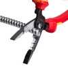 KNIPEX 8" 1000V Insulated Forged Wire Stripper cutting metal sheath wire