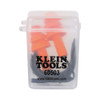 Klein Tools 605036 Reusable Corded Earplug pair in case front