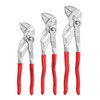 KNIPEX 3 Piece Pliers Wrench Set lined up