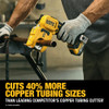 DeWalt DCE154E1 20V MAX XR 1-1/4-Inch Copper Tubing Cutter Kit tubing sizes