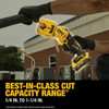 DeWalt DCE154E1 20V MAX XR 1-1/4-Inch Copper Tubing Cutter Kit cutting capacity