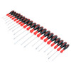 Wiha 30299 SoftFinish Screwdriver Slotted, Phillips, Torx, Square, and Pozidriv 20 Piece Set