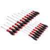 Wiha 30299 SoftFinish Screwdriver Slotted, Phillips, Torx, Square, and Pozidriv 20 Piece Set